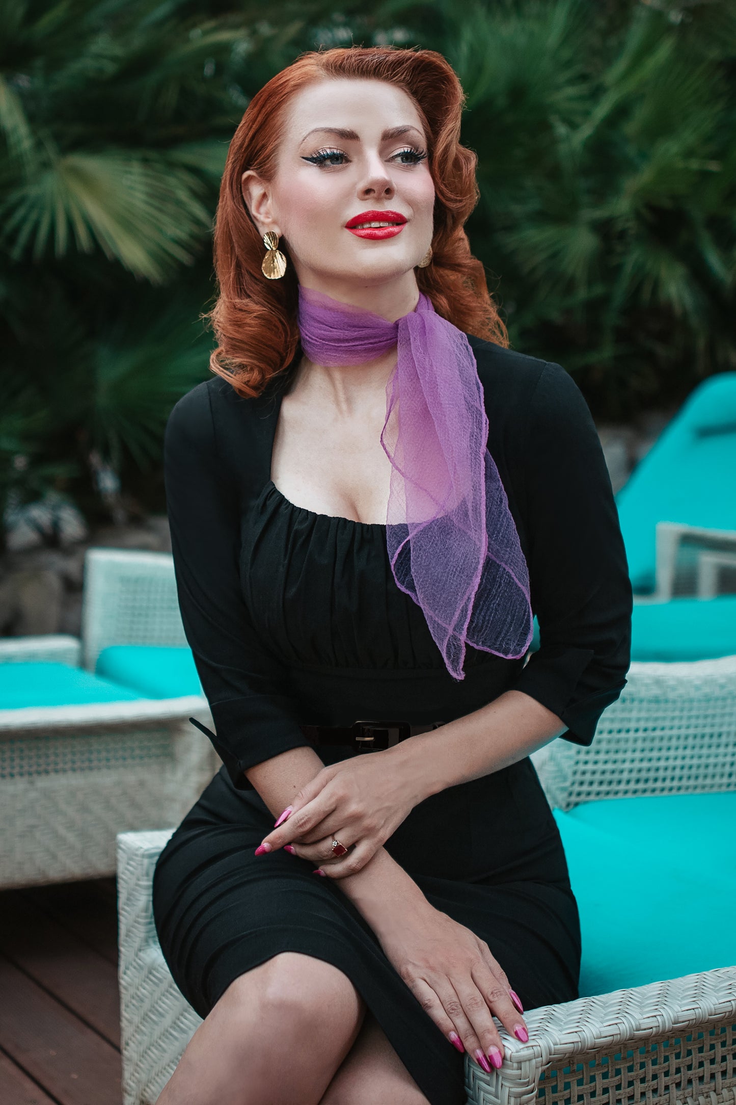 Jasmin Pencil Dress in Black