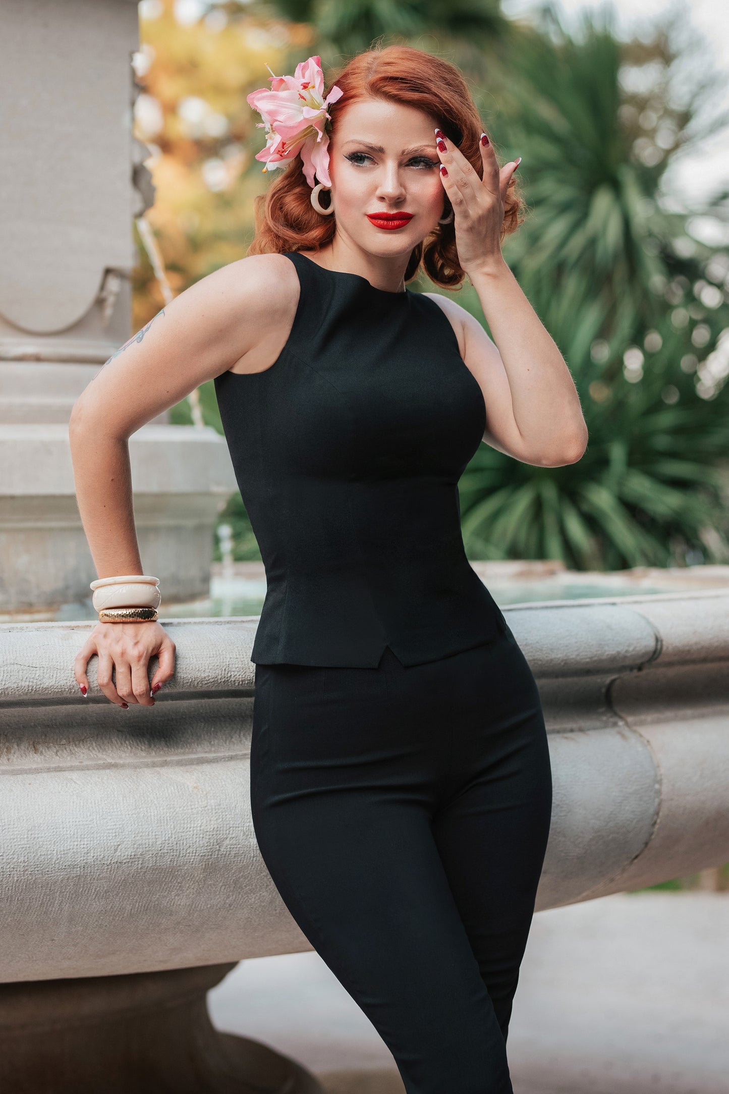 Donna Top in Black